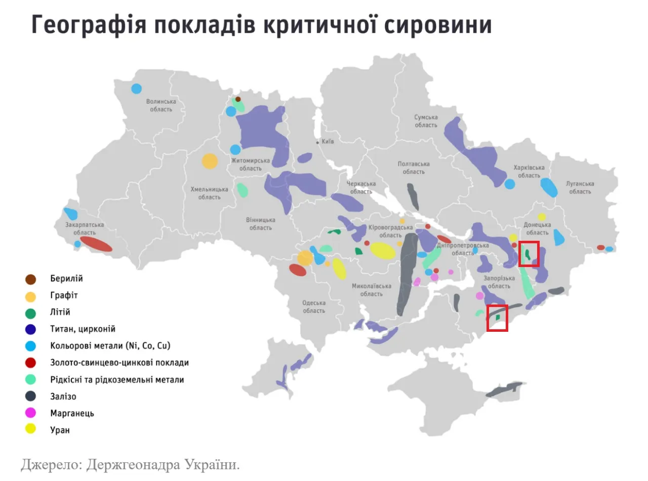 Le Figaro: Украина потеряла одно из крупнейших месторождений лития