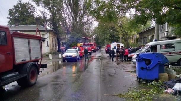 В Одессе при обвале дома погиб человек