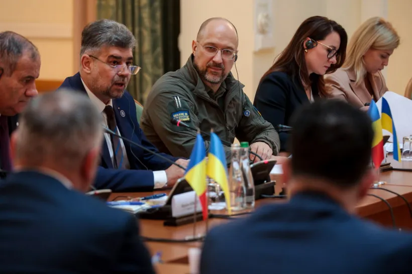 Правительства Украины и Румынии провели совместное заседание в Киеве