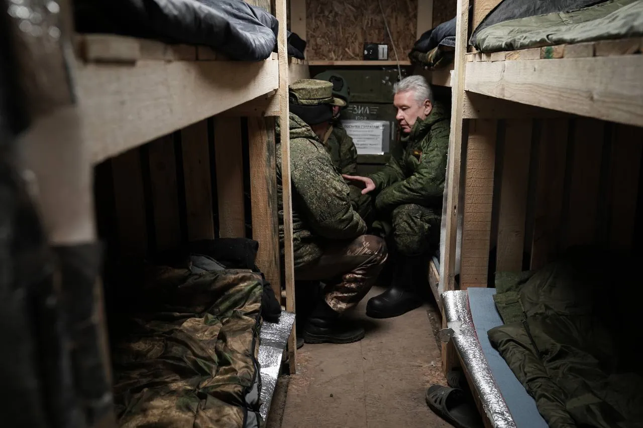 Сергей Собянин съездил на «линию обороны» российских войск в Украине