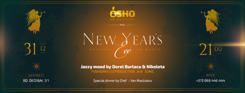 Новый год вместе с семьей и друзьями в Osho bar&kitchen  ®