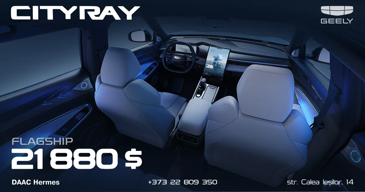 Geely Cityray în doar un an s-a impus printre cele mai apreciate modele