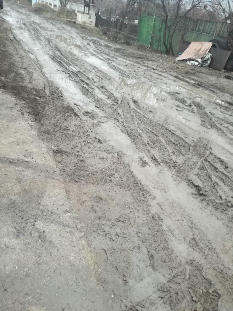 Пригород столицы "утонул" в грязи