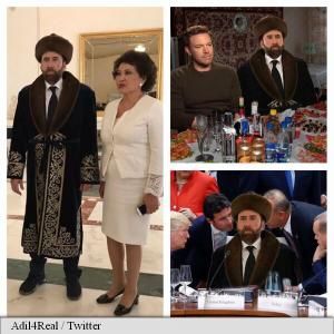 O fotografie cu actorul Nicolas Cage, în Kazahstan, a devenit ţinta glumelor pe reţelele de socializare