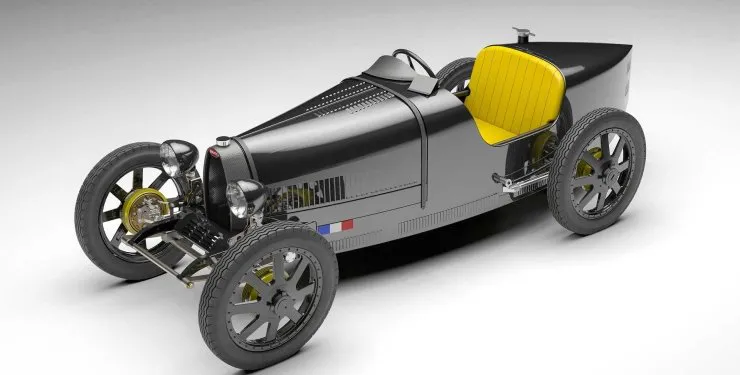Презентован необычный электромобиль Bugatti за 80 000 евро