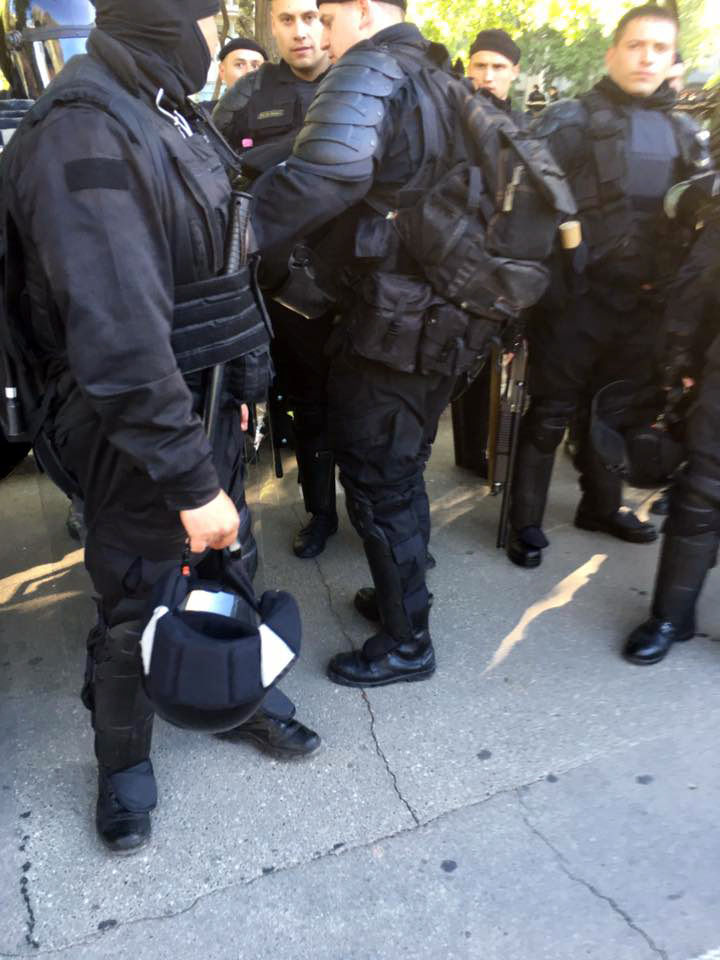 В Кишиневе митинг протеста закончился столкновениями с полицией