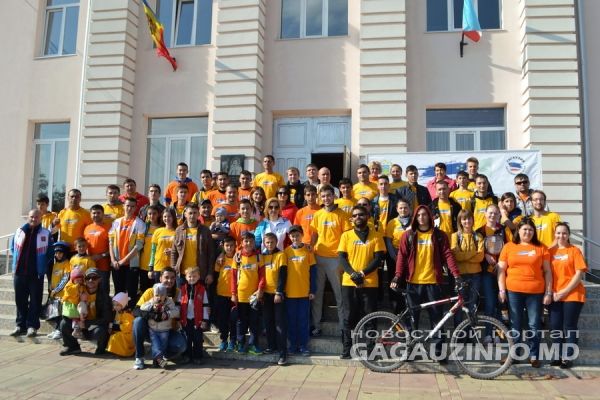 Любители велоспорта вышли на марафон в Комрате