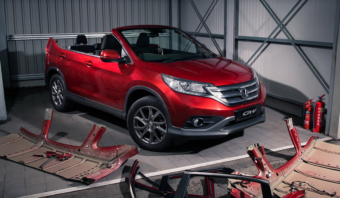 Honda 1 апреля начнёт продавать "неуправляемый кабриолет-кроссовер"