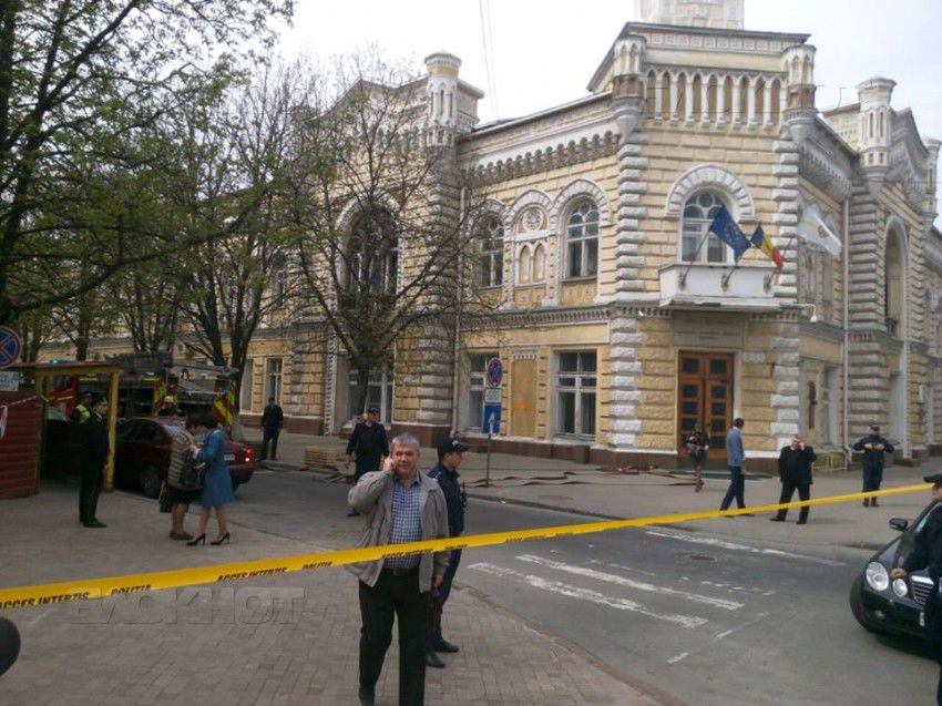 В здании примэрии Кишинева может быть заложена бомба