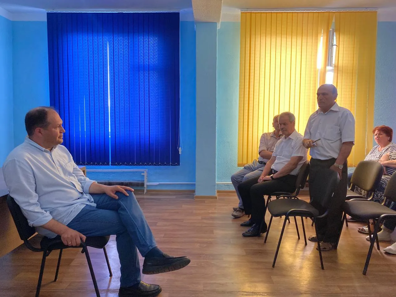 Чебан провел встречу с сотрудниками муниципального предприятия Liftservice