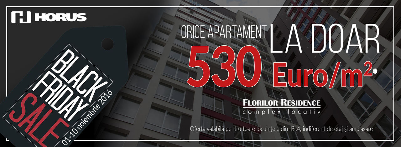 „Febra” Black Friday a început cu  imobiliarele: reduceri la apartamente! ®