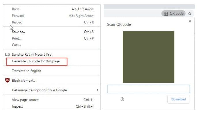 Google научит Chrome «общаться» с использованием QR-кодов