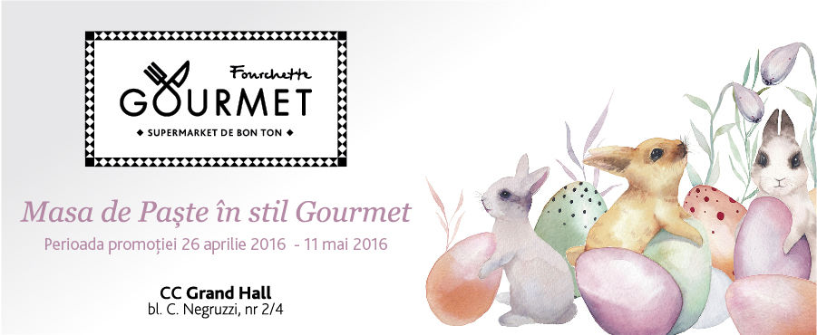 Grand Hall: Подготовка праздничного стола от супермаркета Gourmet ®