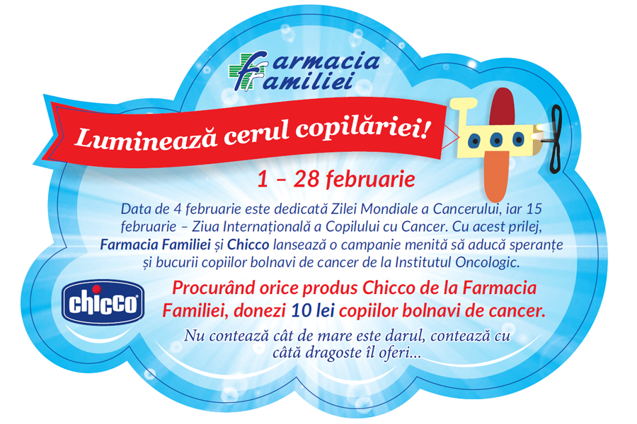 Звезды призывают помочь онкобольным детям в акции Farmacia Familiei ®