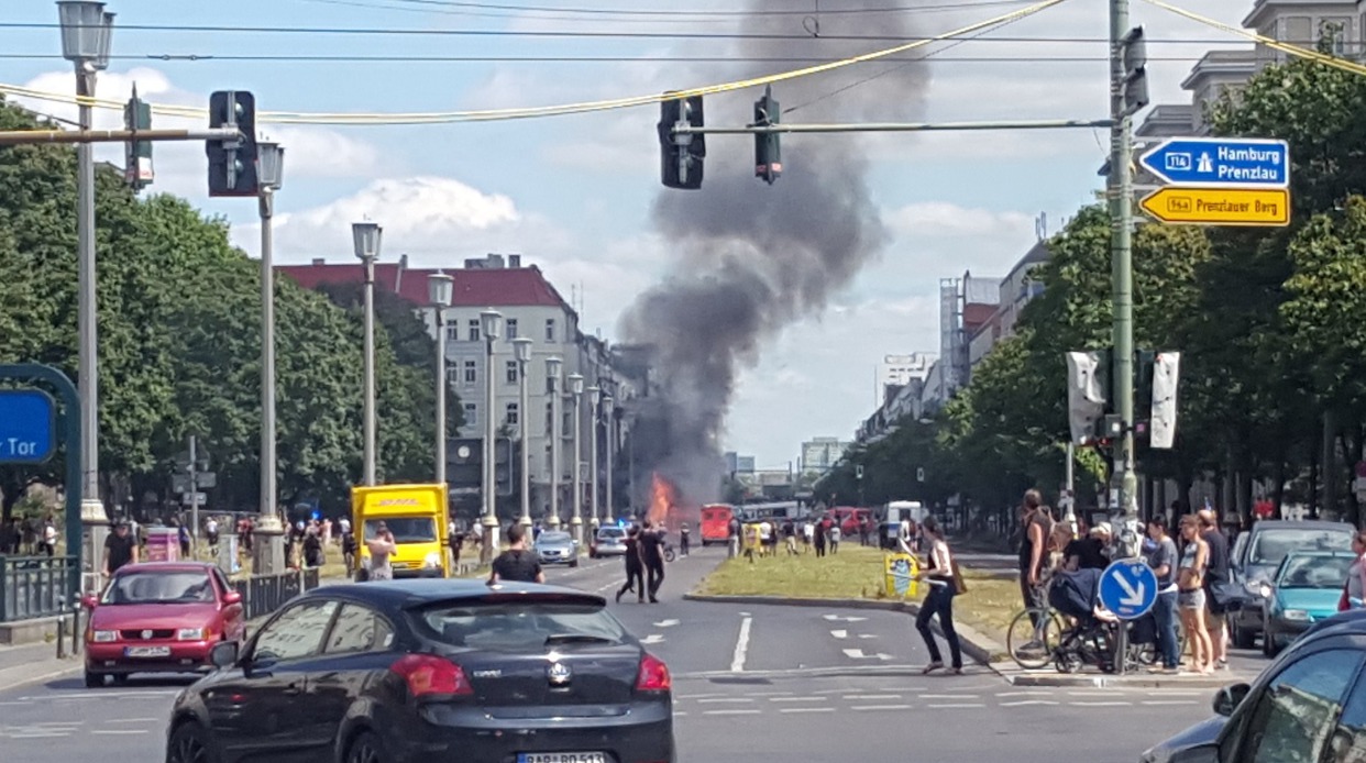 В Берлине прогремел взрыв
