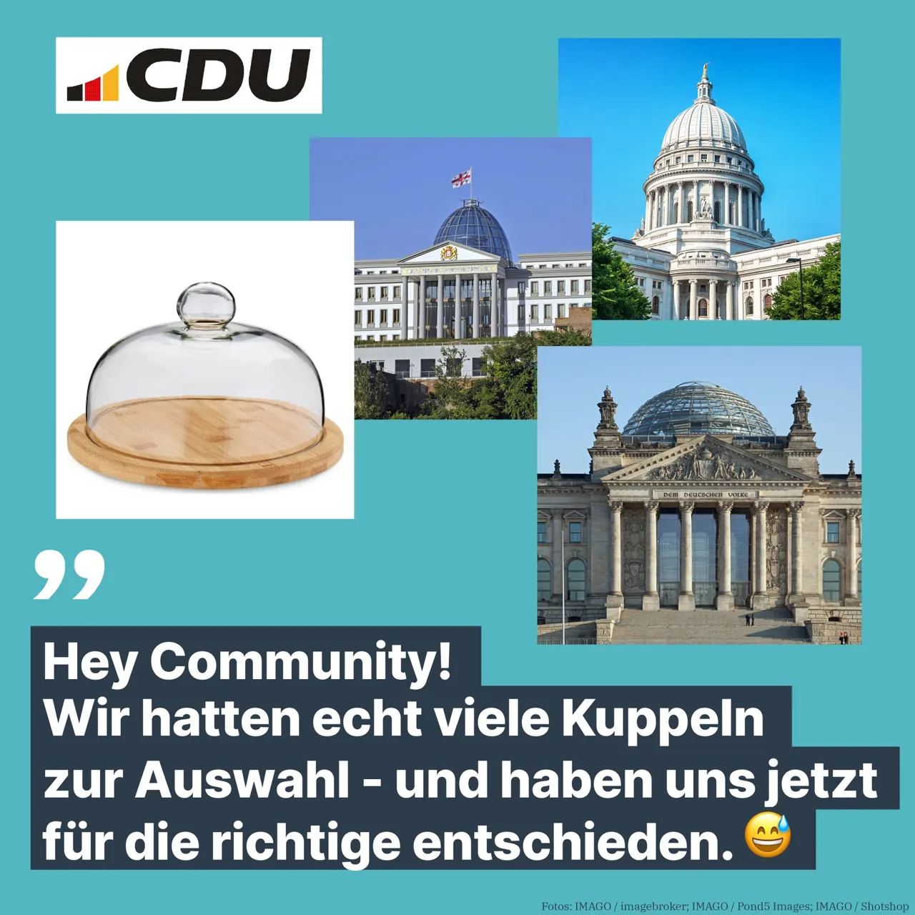 Bild: Партия Меркель перепутала бундестаг с дворцом президента Грузии