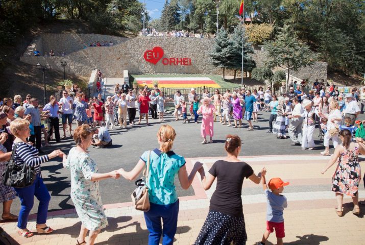 В Оргееве по случаю праздника организовали концерт