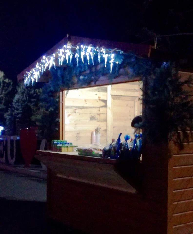 В Кагуле установили рождественскую елку
