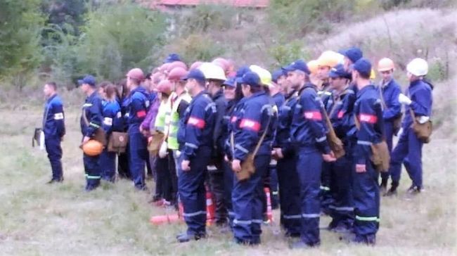 Учения, проводимые пожарными, напугали жителей столицы