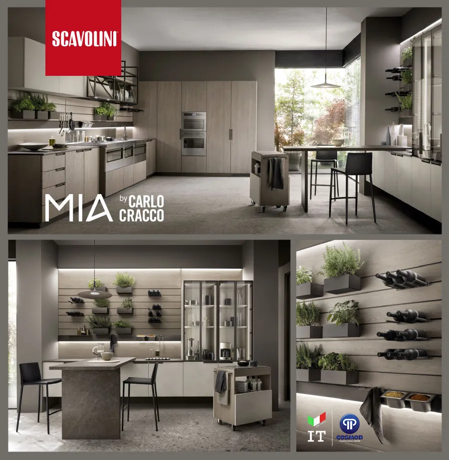 Scavolini: Легендарные итальянские кухни Dandy Plus и MIA