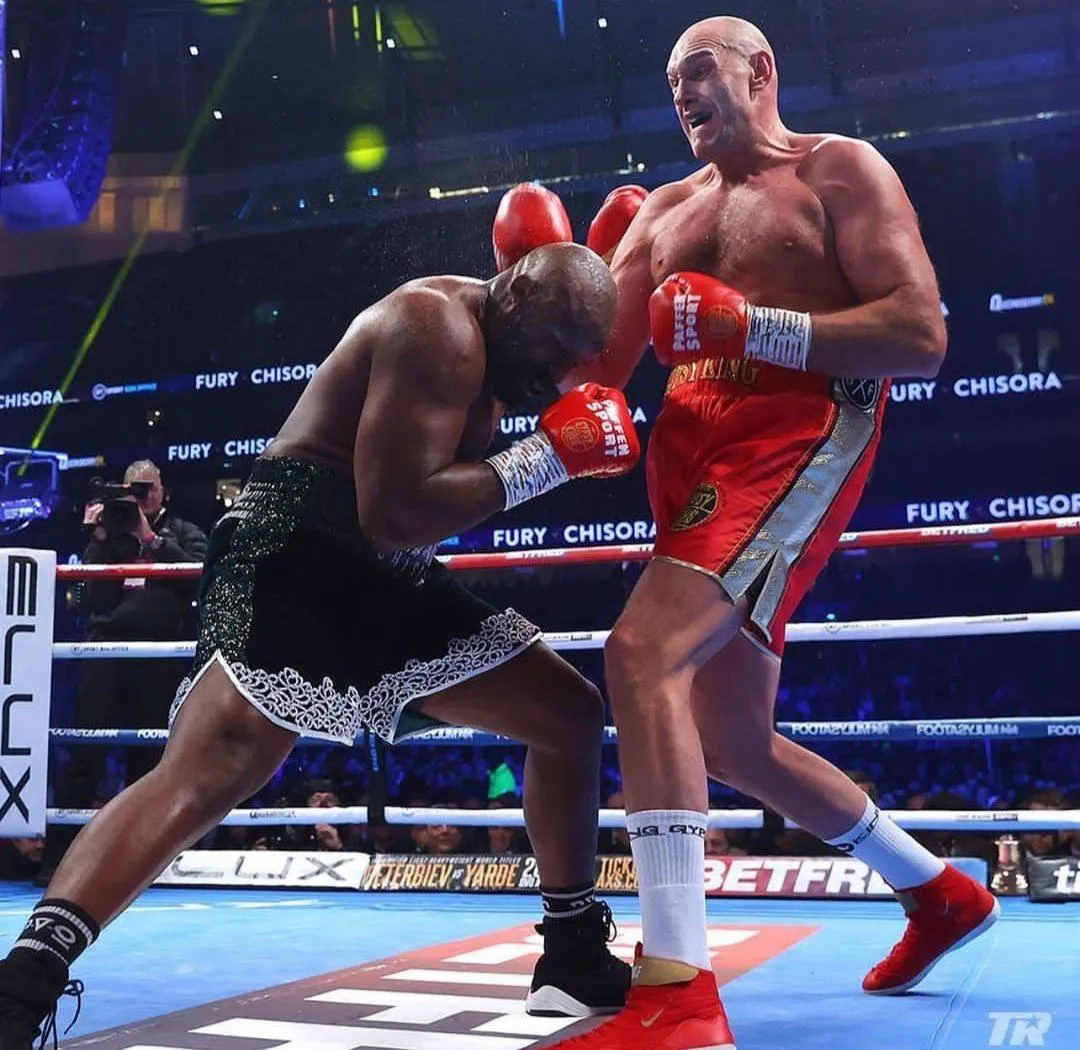 Фьюри нокаутировал Чисору и защитил пояс WBC в супертяжелом весе