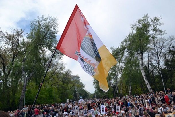 9 мая в Одессе: красные флаги, байкеры и задержания