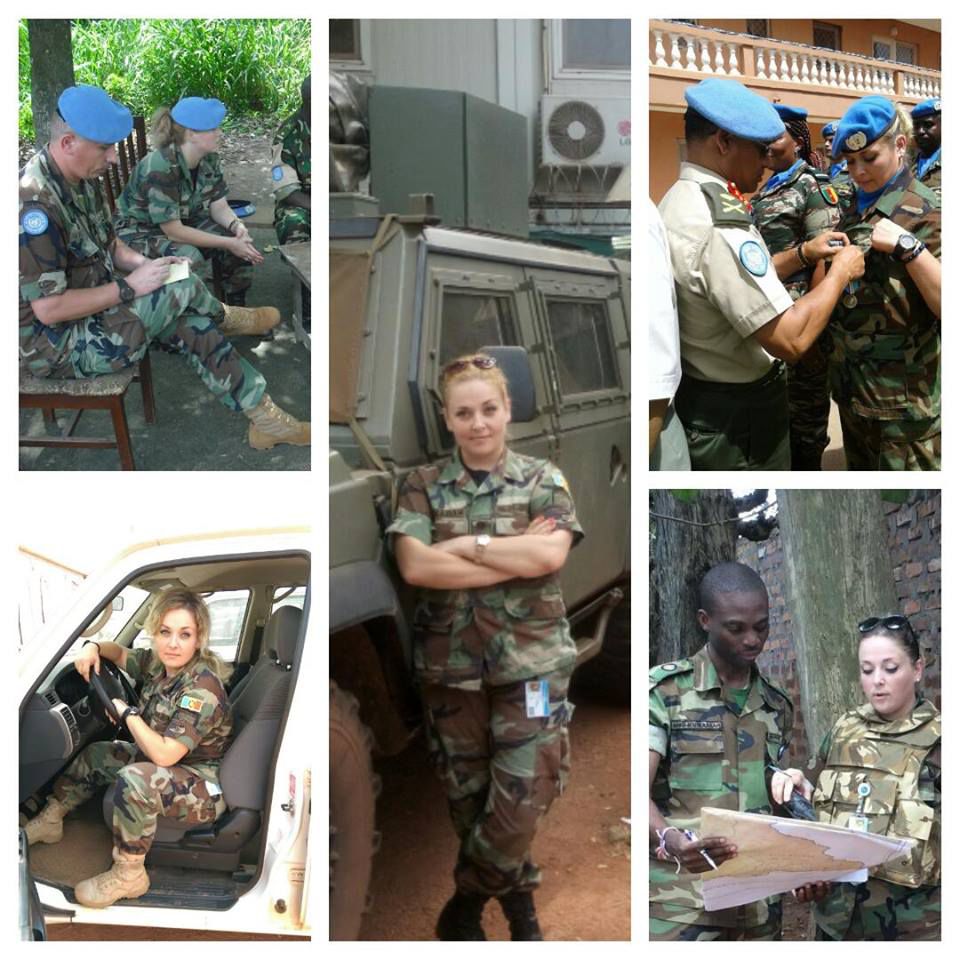 Воссоединение вернувшегося из ЦАР молдавского военного с дочерью