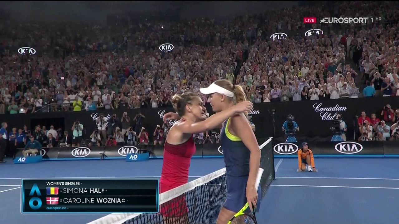Simona Halep pierde finala de la Australian Open 2018