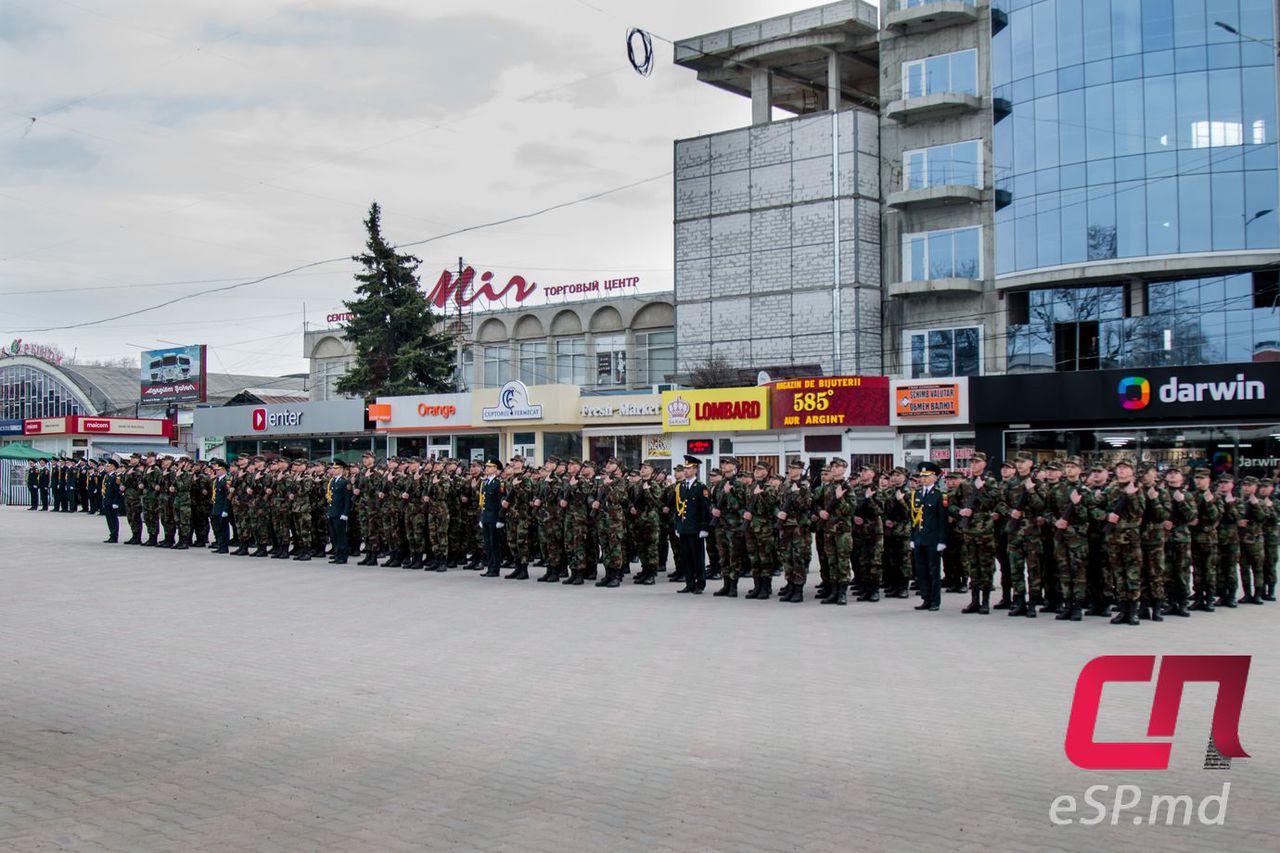 День бригады отметили в центре Бельц