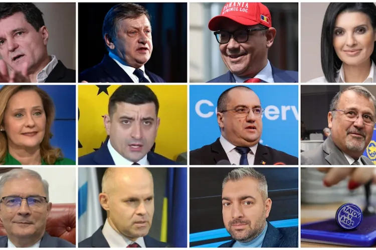 Pe buletinele de vot la alegerile din România se vor regăsi 11 candidați