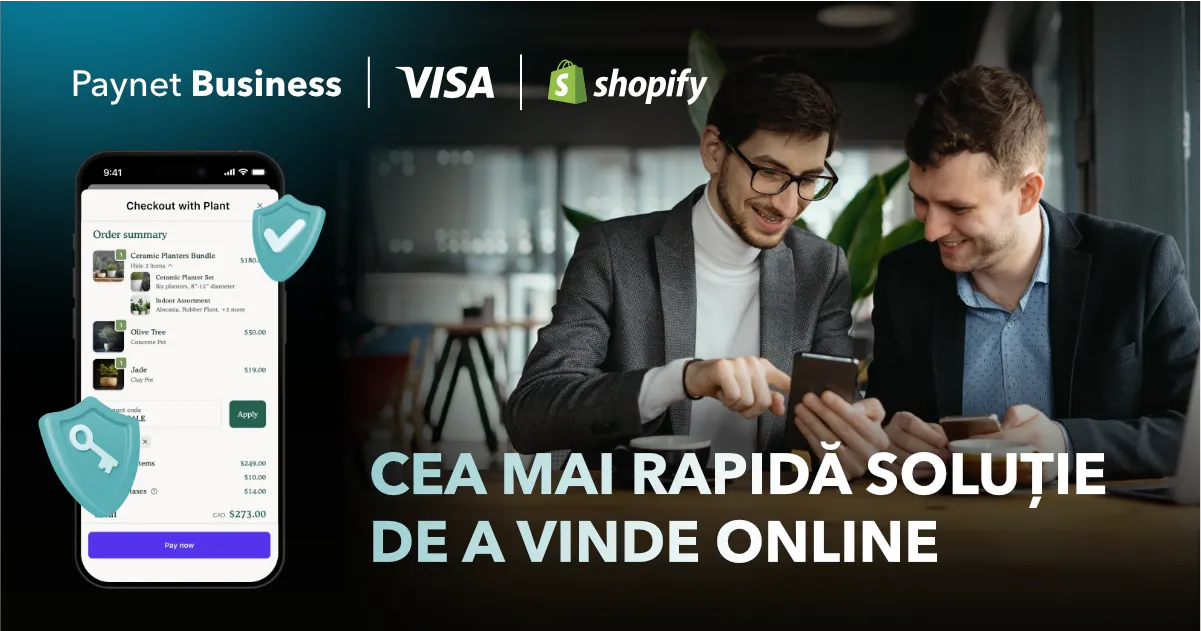 Paynet Business devine primul furnizor fintech din Moldova care oferă antreprenorilor o conexiune directă cu Shopify