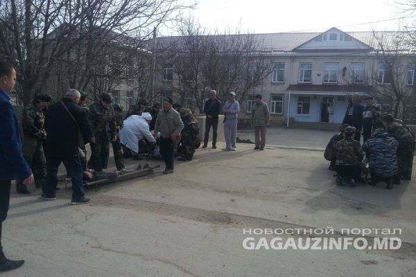 Учения по гражданской защите прошли в гагаузском селе