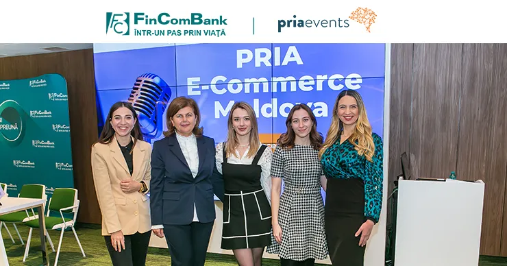 Об электронной торговле с FinComBank на конференции «PRIA E-Commerce Moldova»