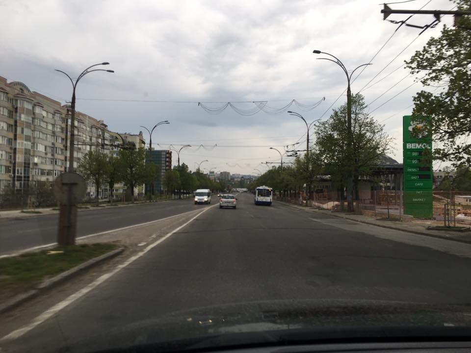 Chișinăul s-a transformat într-un "oraș-fantomă" de Paşti