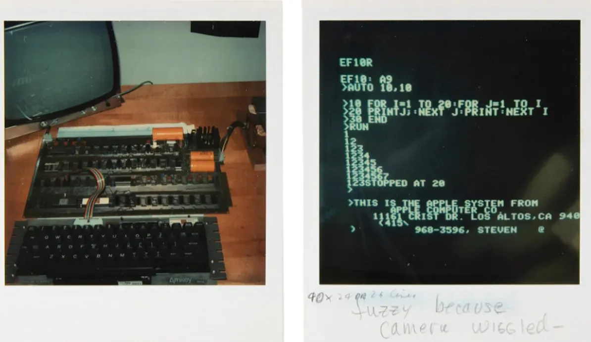 Реклама компьютера Apple-1, написанная Стивом Джобсом, продана на аукционе за $175 тысяч
