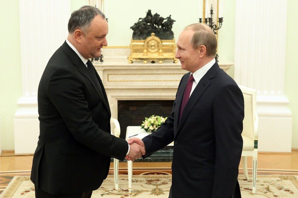 Путин: Визит Додона станет толчком для развития связей с Молдовой