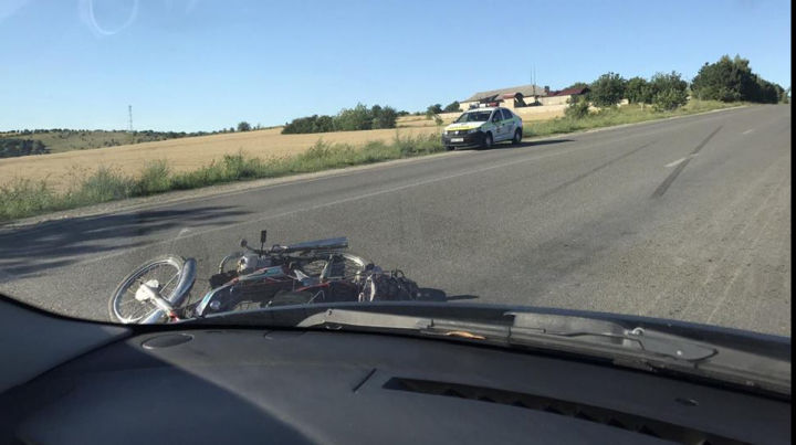 Un motociclist accidentat în raionul Orhei