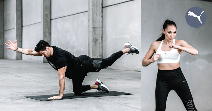 Puma: Тренируйся дома со звездами спорта ®