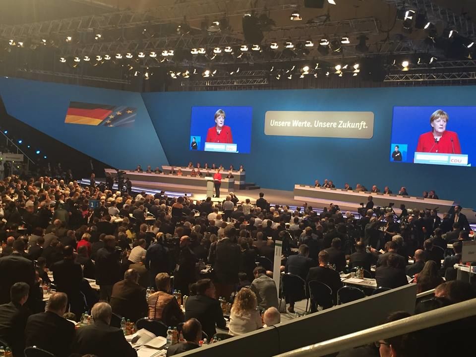 Maia Sandu la un eveniment important pentru Angela Merkel