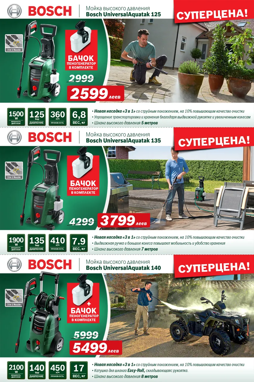 Bosch: Садовая техника Bosch – суперцены