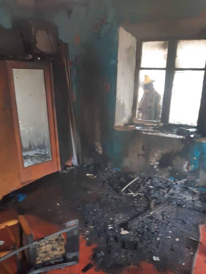 В Каушанах пожарные спасли двоих детей