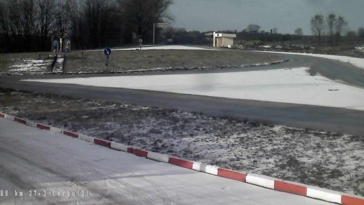На севере и в центре страны пошёл снег
