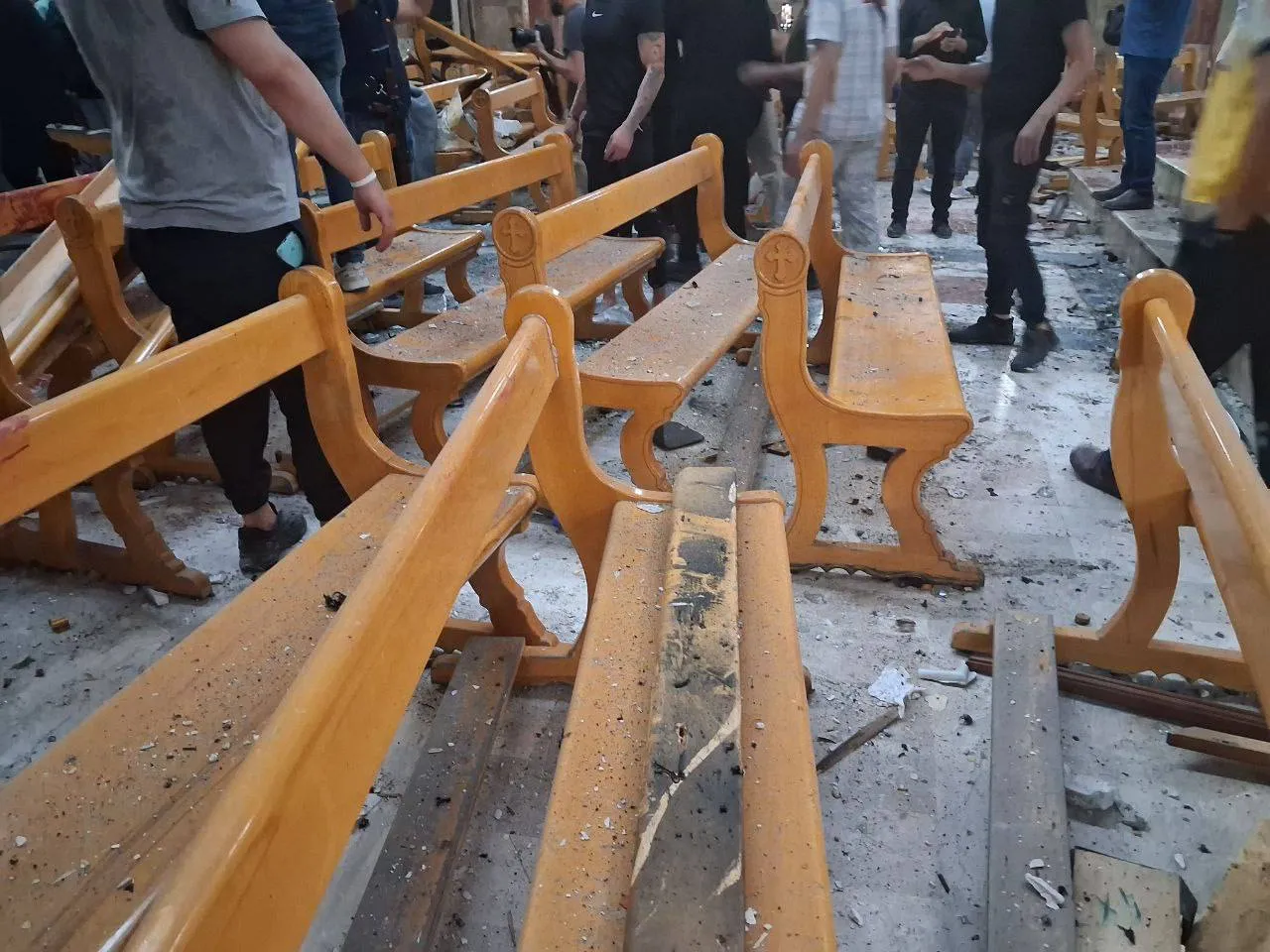 При теракте в церкви в Дамаске погибли не менее 20 человек
