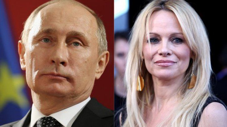 Scandal sexual? Pamela Anderson susține că a avut o aventură cu Vladimir Putin