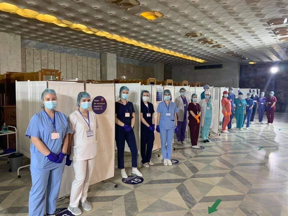 В Кишиневе идет третий день марафона вакцинации