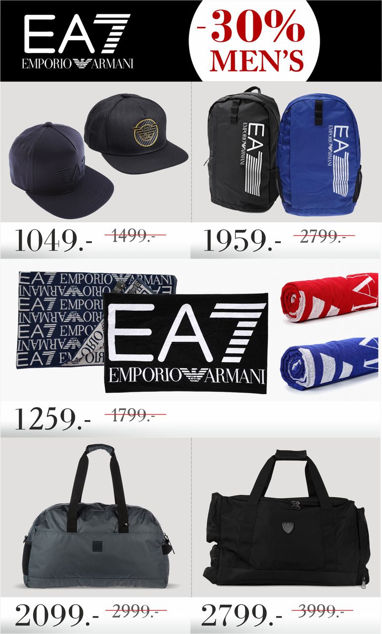 EA7 Emporio Armani: скидки 30% ®