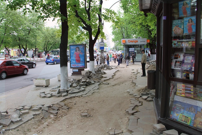 улицa, ремонт дорог