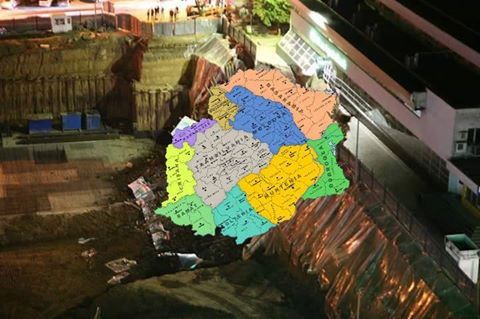 Пользователи соцсетей высмеяли в мемах обвал земли на Рышкановке