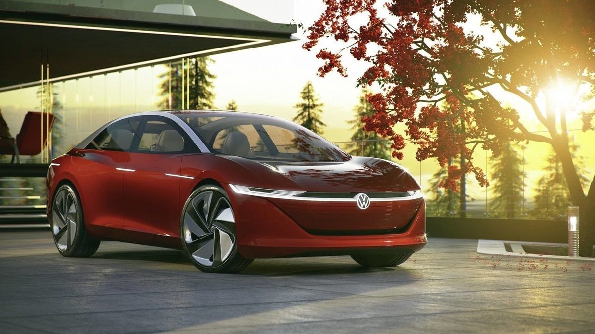 Volkswagen впервые показал беспилотный седан