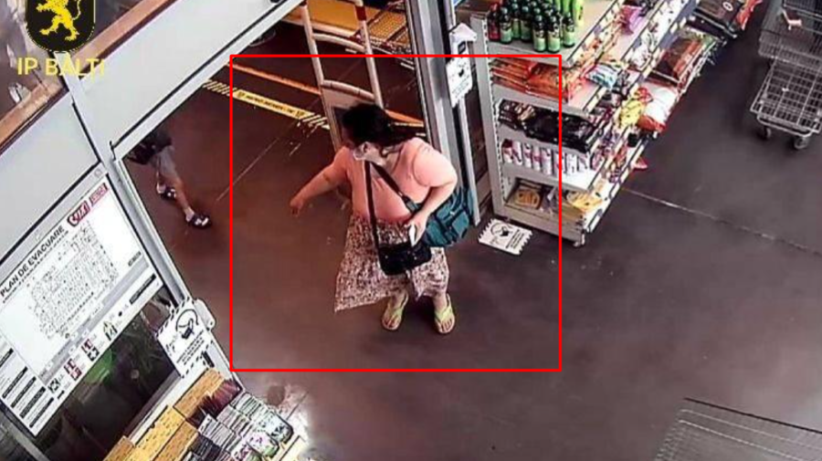 В Бельцах разыскивают женщину, укравшую кошелёк